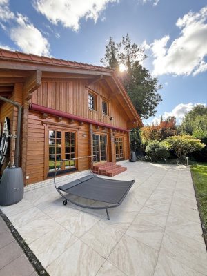 Ökologisches Holzhaus